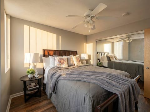 Flats + Balcony + King Bed + Gym + Parking