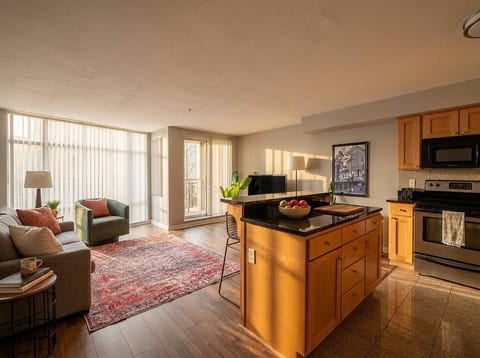 Flats + Balcony + King Bed + Gym + Parking