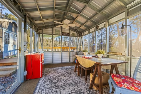 Private Cabin Retreat with Fire Pit & Sunroom