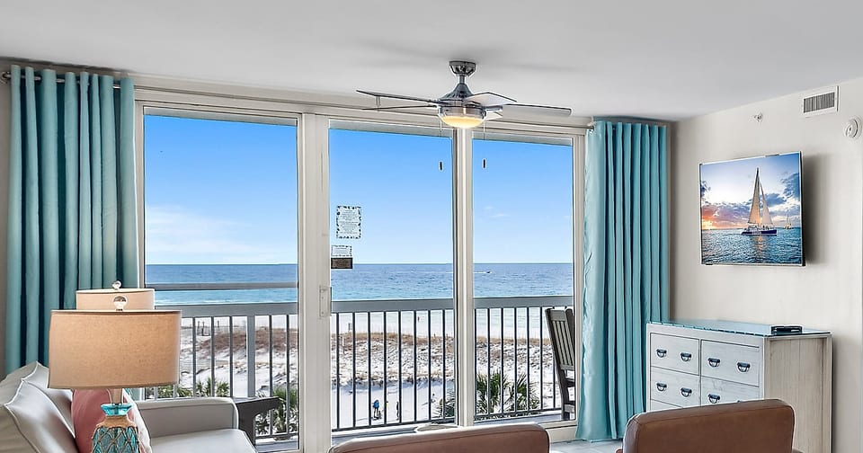 View from living room