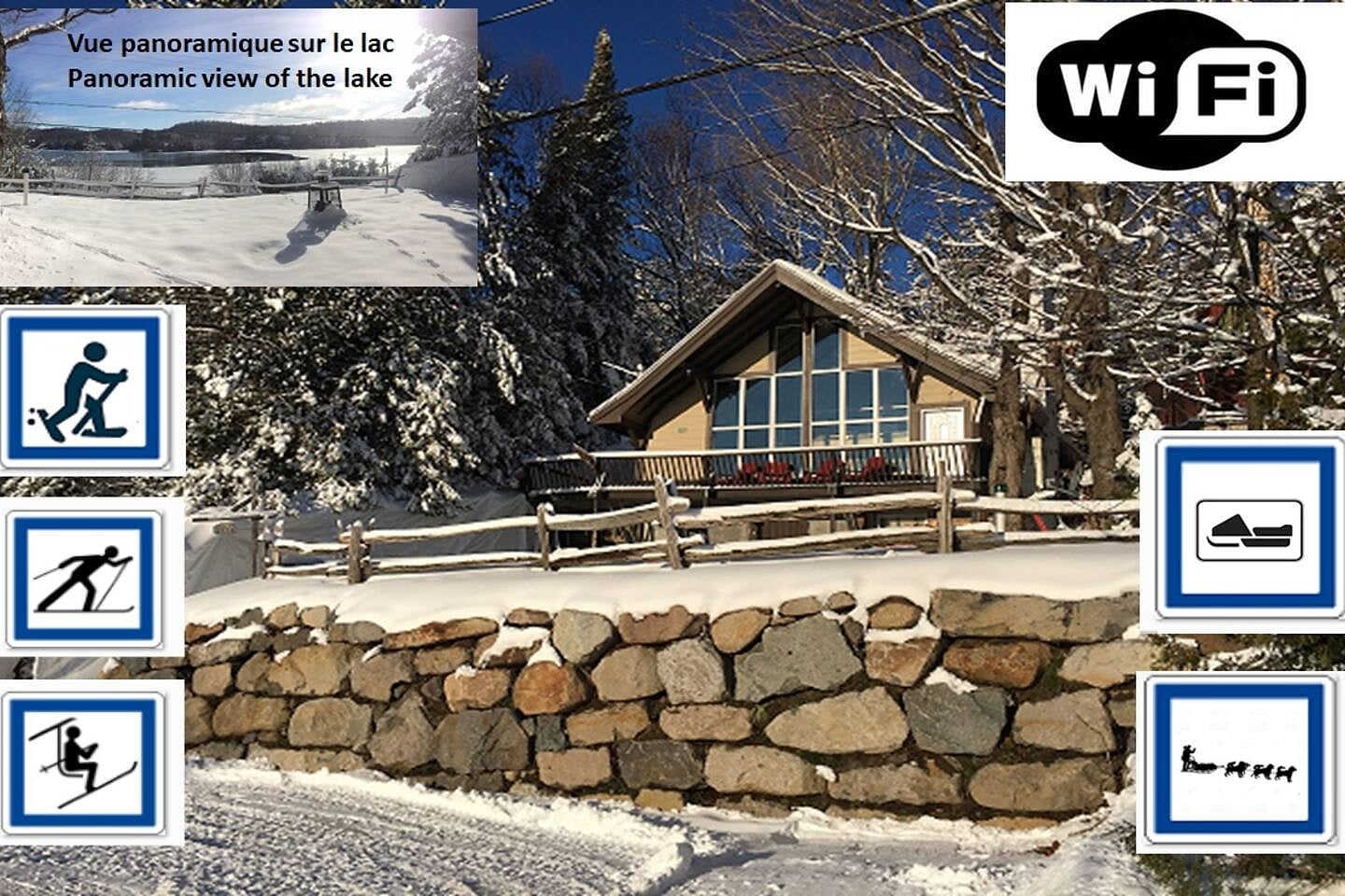 Waterfront cottage for 6 with private dock & kayak