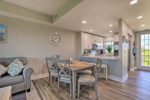 Enjoy your morning coffee and breakfast at the open concept dining area.