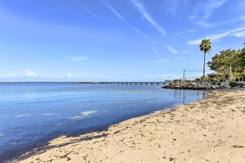 The bay beach in the community is a day of fun and sun!
