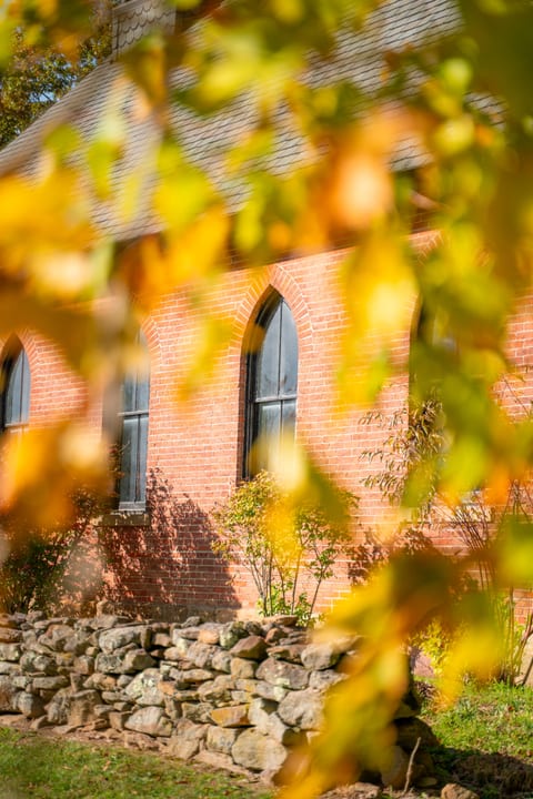 Stunning Schoolhouse Retreat | Movie Screen