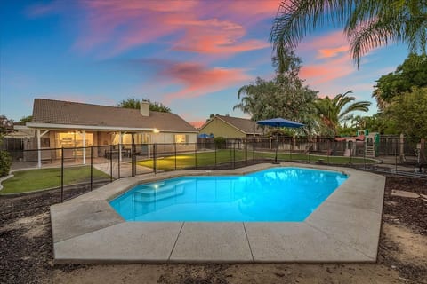 Take a refreshing dip in the pool