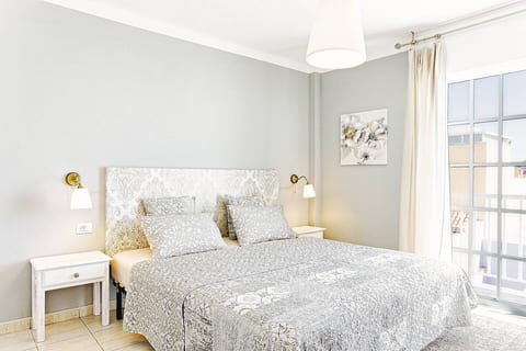 large and comfortable bed