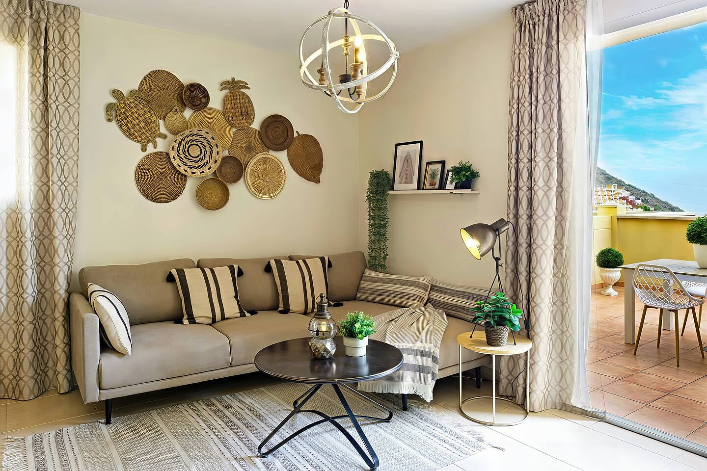 Unwind in your stylish Tenerife living room with Netflix

