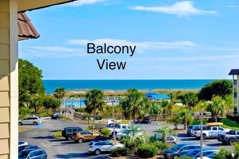 Enjoy this Wide Ocean & Pool View from your Private Top Floor Balcony! Seating for 4 and plenty of Beach Gear are provided!
Our Oceanfront Building is located on Hilton Head Island's Bradley Beach!