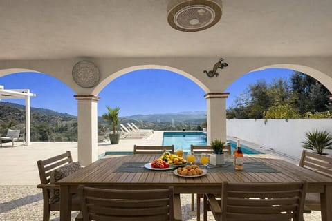 The terrace