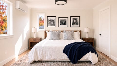 Bedroom with King Size Bed