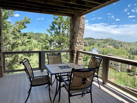 Serene balcony with stunning views