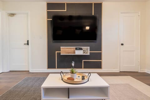 Watch your favorite TV shows and subscriptions on our large smart TV. 