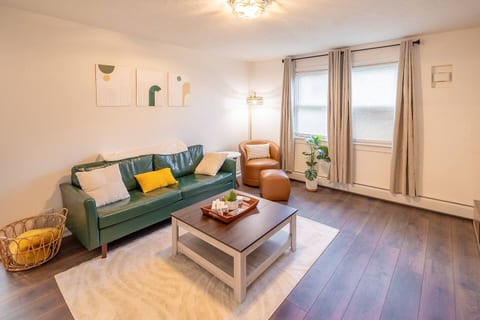 Curl up, unwind, and enjoy this thoughtfully styled living room.