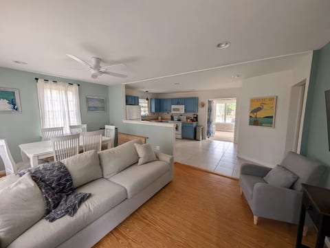 Dining area and open floor plan