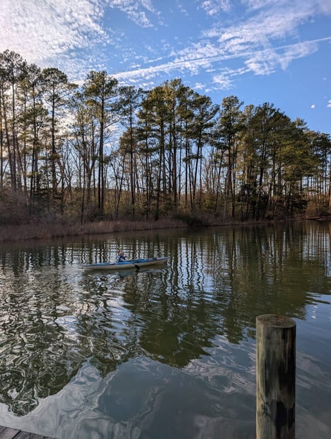 Two kayaks and paddleboard available