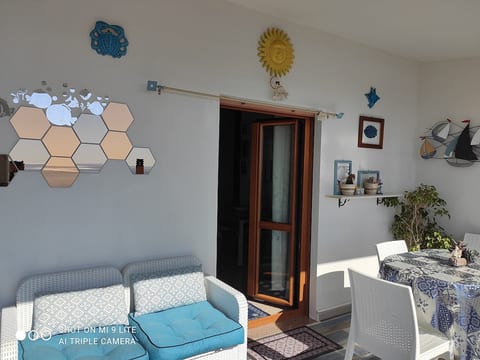 Dalhia's house veranda