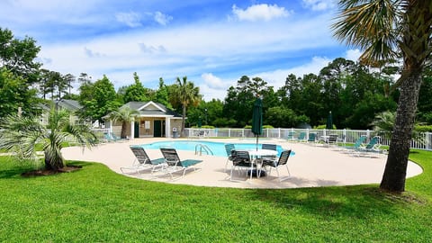 Community pool and hot tub