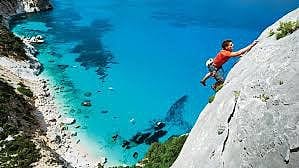 Free Climbing Gonone Beach