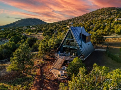 Birds eye view of exterior - fully fenced property