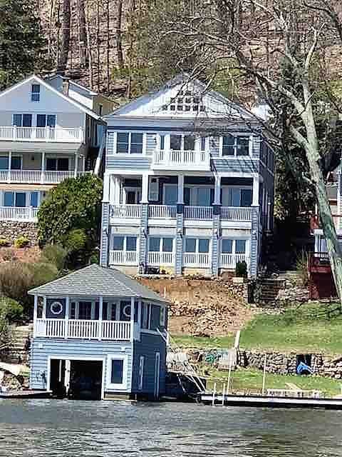 House Front - view from the Lake