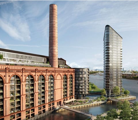 Distinguished Three Bedroom London Apartment with panoramic Views