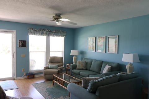 Comfy seating after beach day!