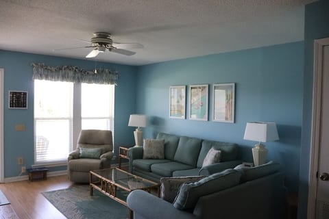 Comfy seating after beach day