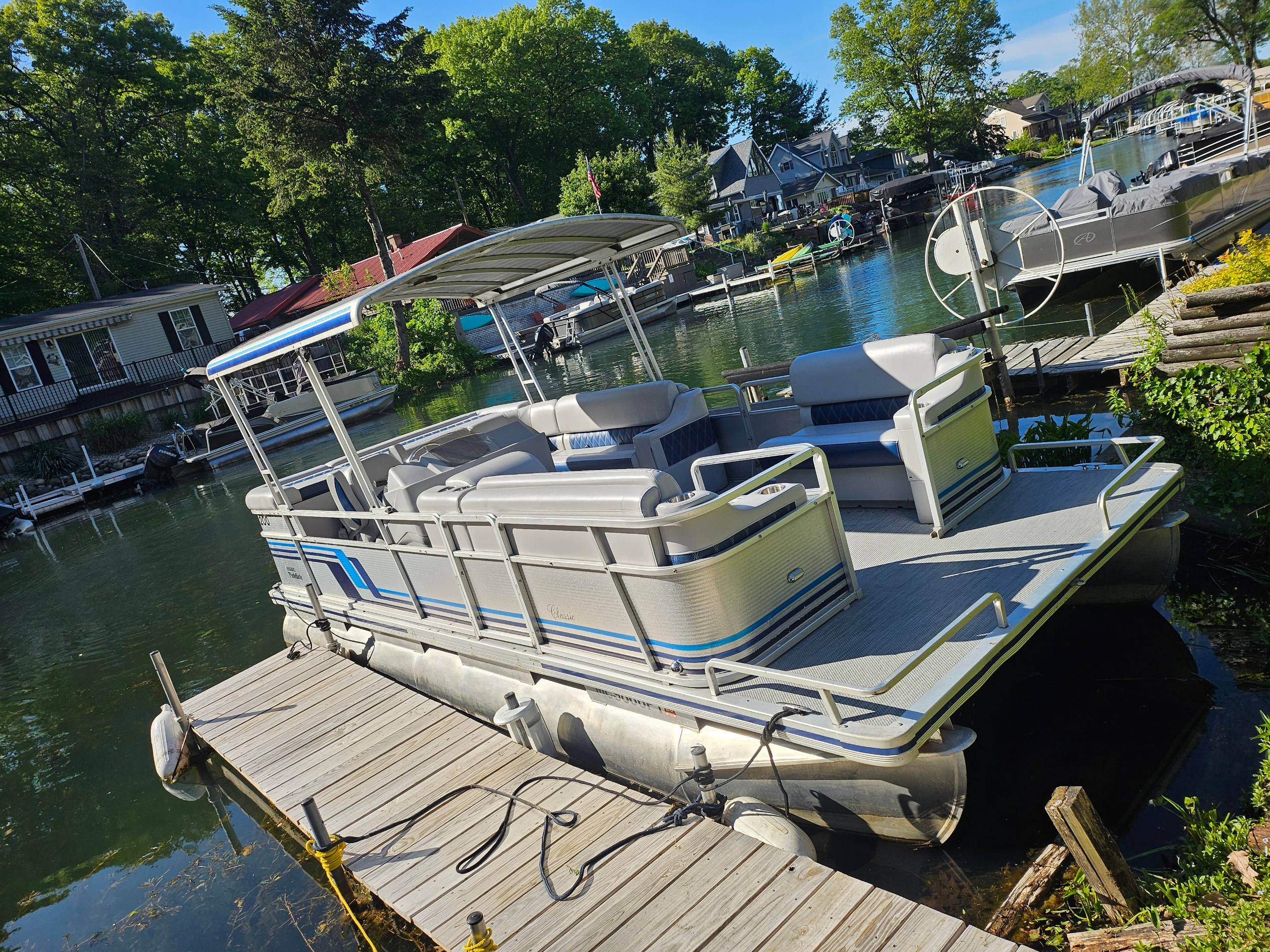 20ft Harris FloteBoat
60 HP HT OutBoard (new)