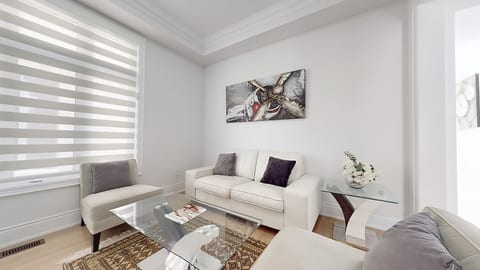 The open layout and neutral tones create a warm, welcoming atmosphere — perfect for reading, socializing, or unwinding after a day out.