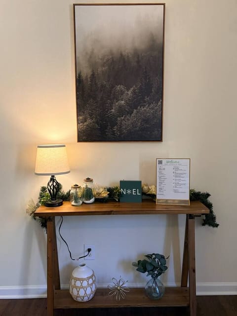 Cozy holiday charm with festive décor