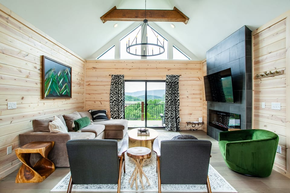 Spacious and modern
