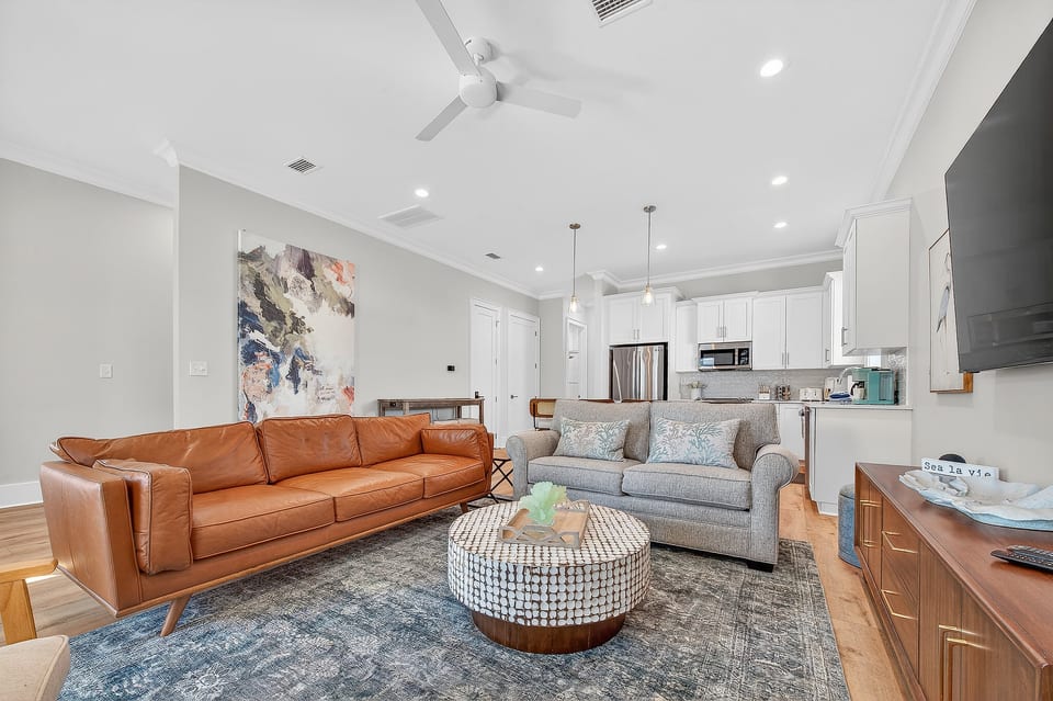 Ample seating including a Full Sleeper sofa! 