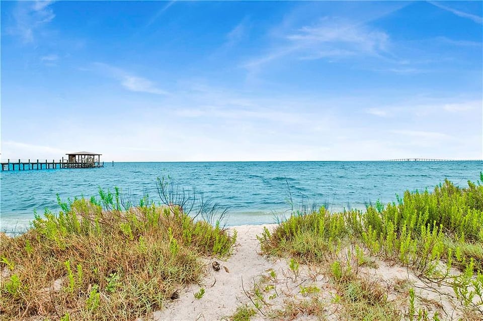 Private Beach on the Bay