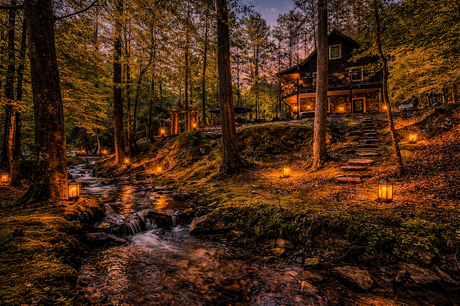 Evening vibes, waterfront views, and a cottage made for rest, restoration, and connection.