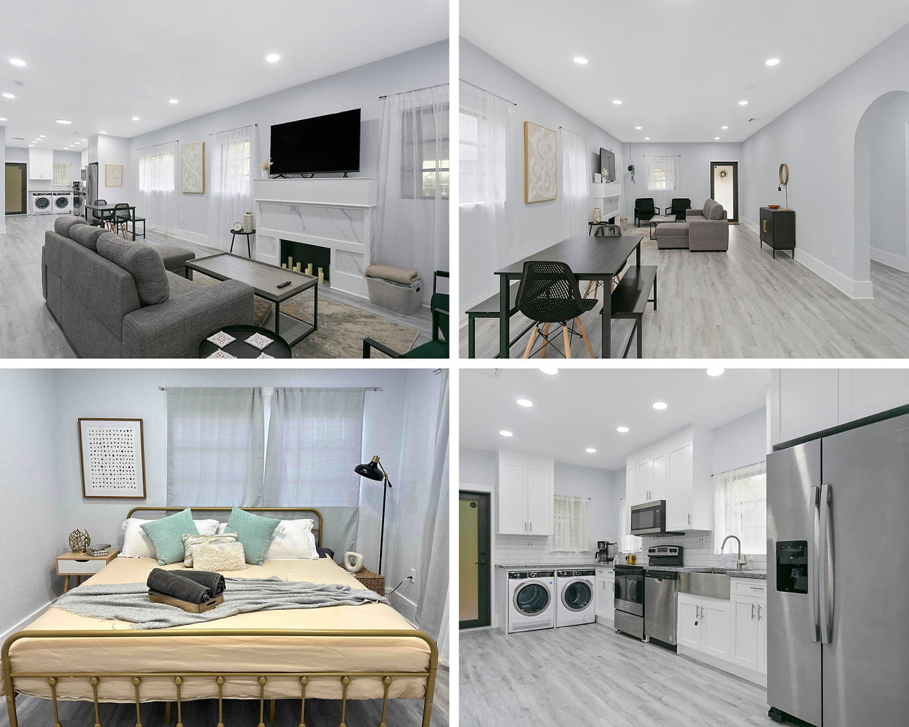 Center Miami Designer Home 3 BR sleeps 9