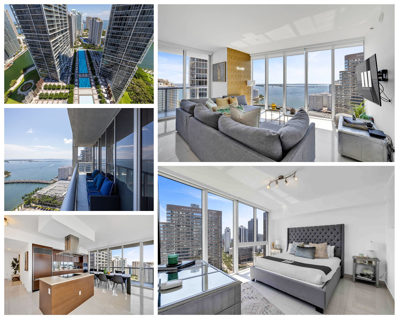 270° Bayview W Hotel 2BR/2BA Best Amenities in Miami