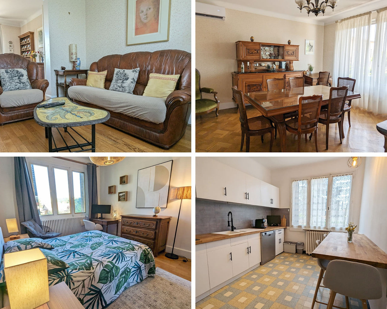 Renovated French House - 2 bedroom with A/C