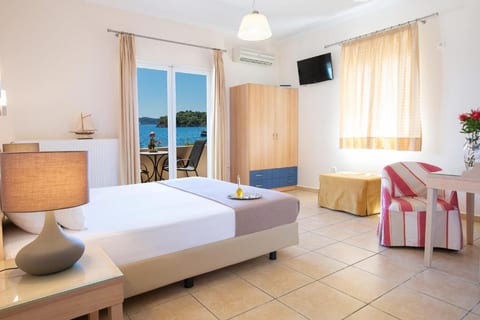 Thalassa Seaside Studio A with Ionian Sea Views