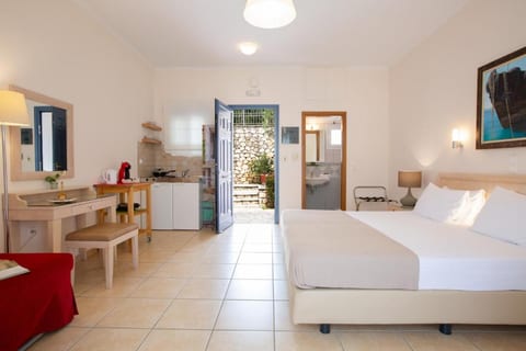 Thalassa Seaside Studio B with Ionian Sea Views