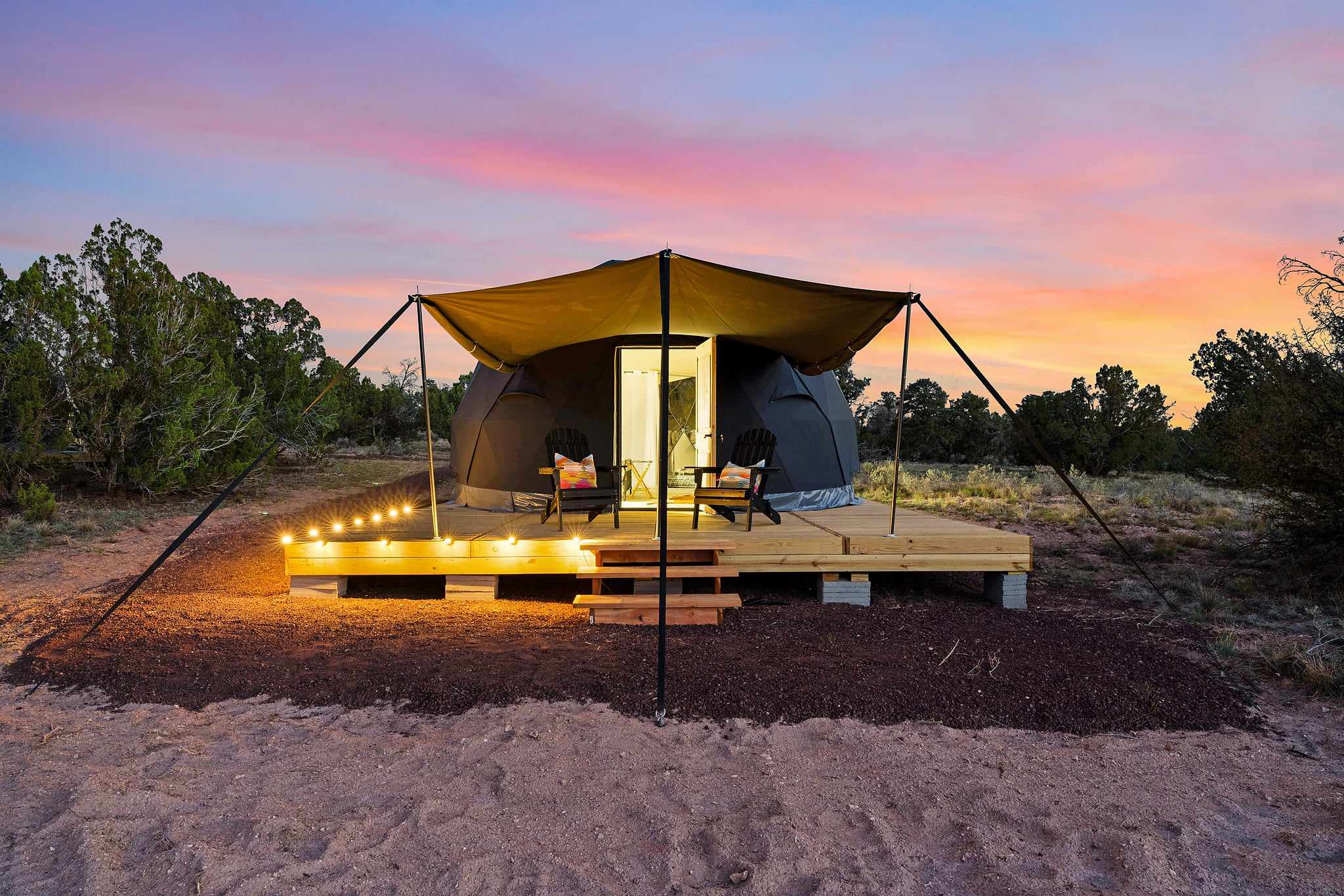 Arizona Glamping Dome Near Grand Canyon