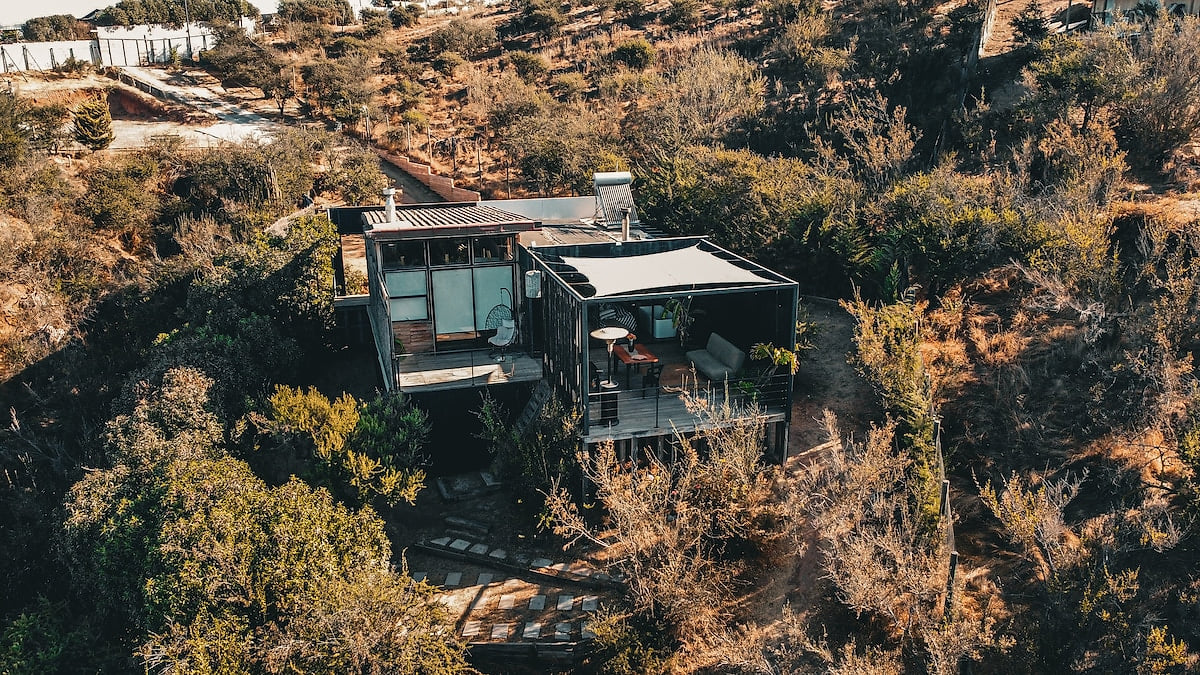 Mountain hideaway with an outdoor hot tub, sauna, and pool image 1