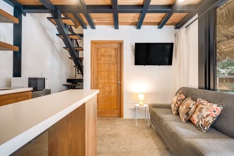 Living room and seating area