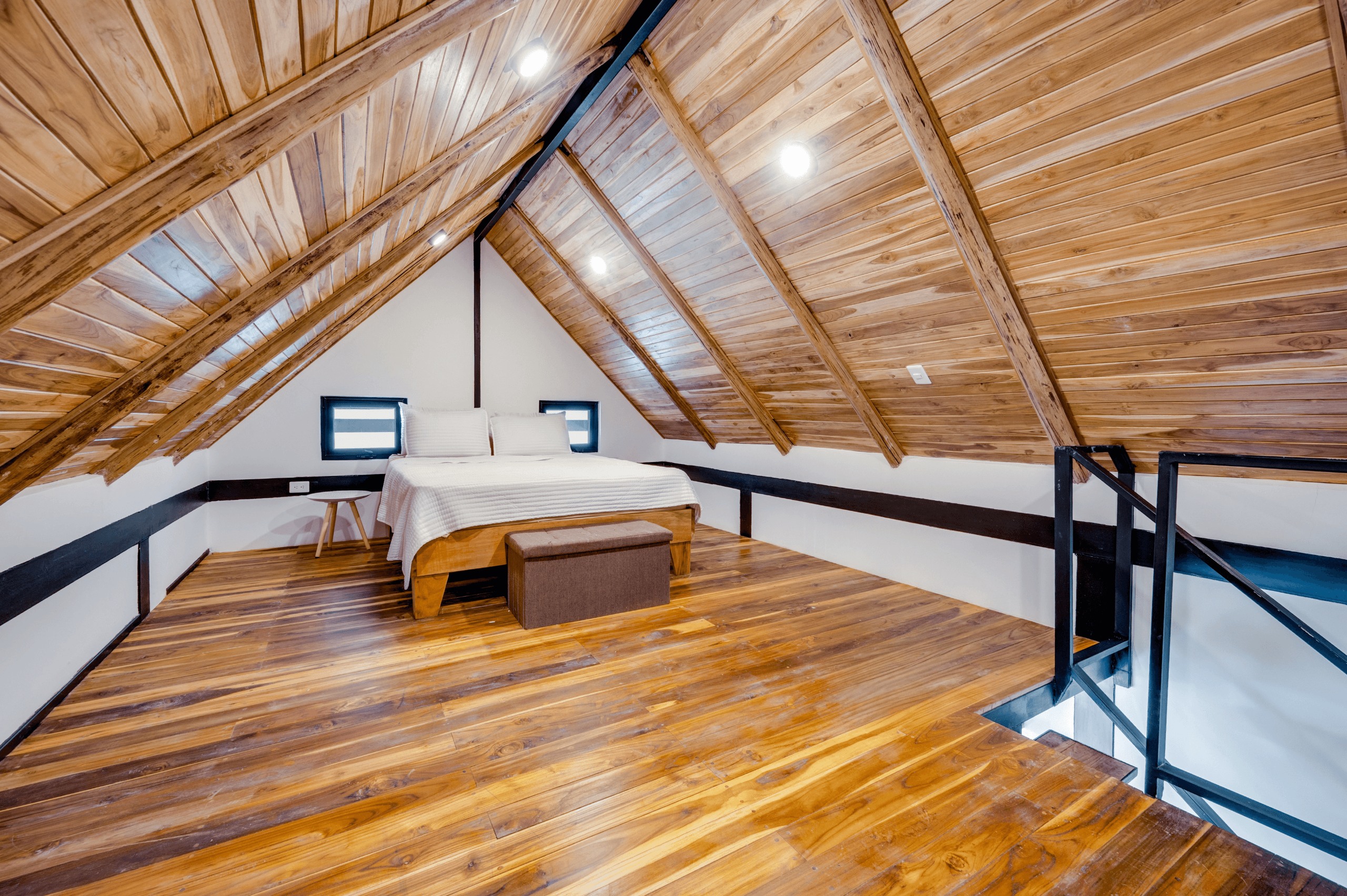 Bedroom, upstairs loft area with queen bed and twin bed (twin bed not pictured)