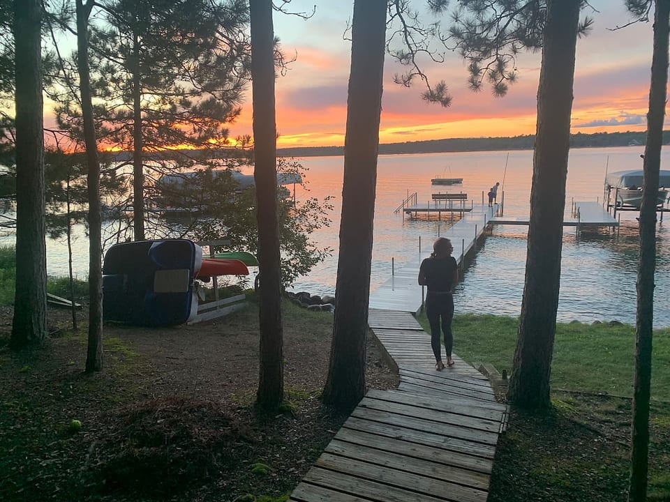 Whitefish Chain Retreat on Big Trout Lake| Pontoon - Crosslake