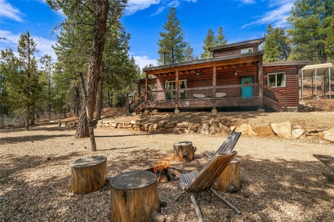 Front Porch Zion Cabin