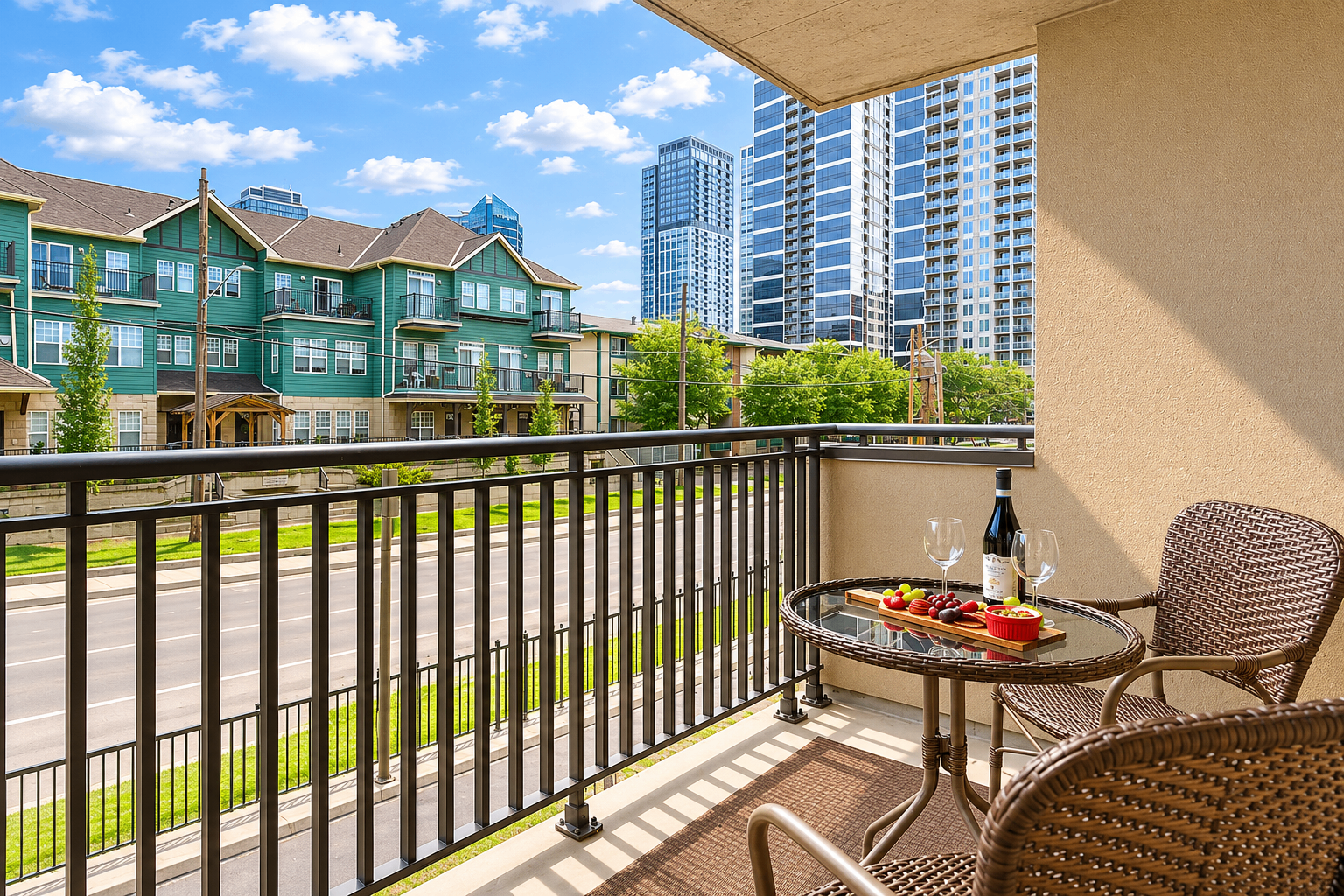 Enjoy your own indoor sunroom and an outdoor balcony. These private spaces are perfect for sipping your morning coffee or relaxing in the evening with a glass of wine.