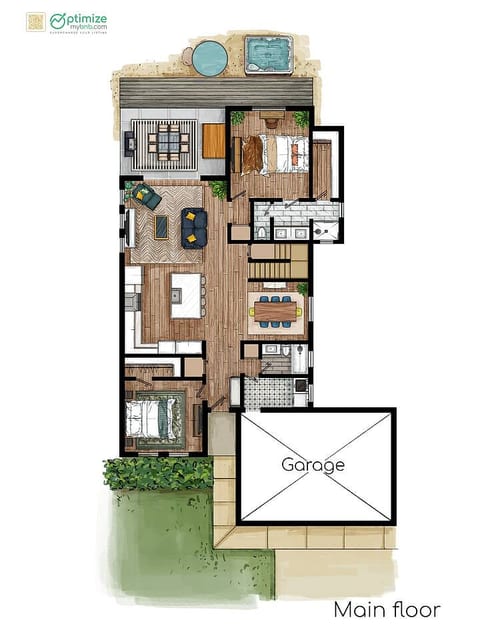 [Ground floor plan]