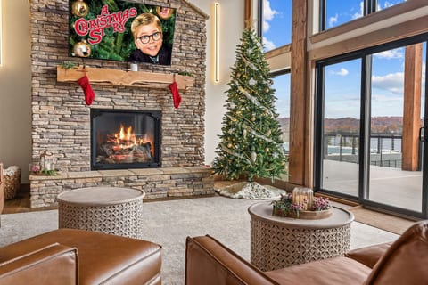 Christmas at Maple Cove Retreat is nothing less than magical, and we invite your family to spend the holidays here!