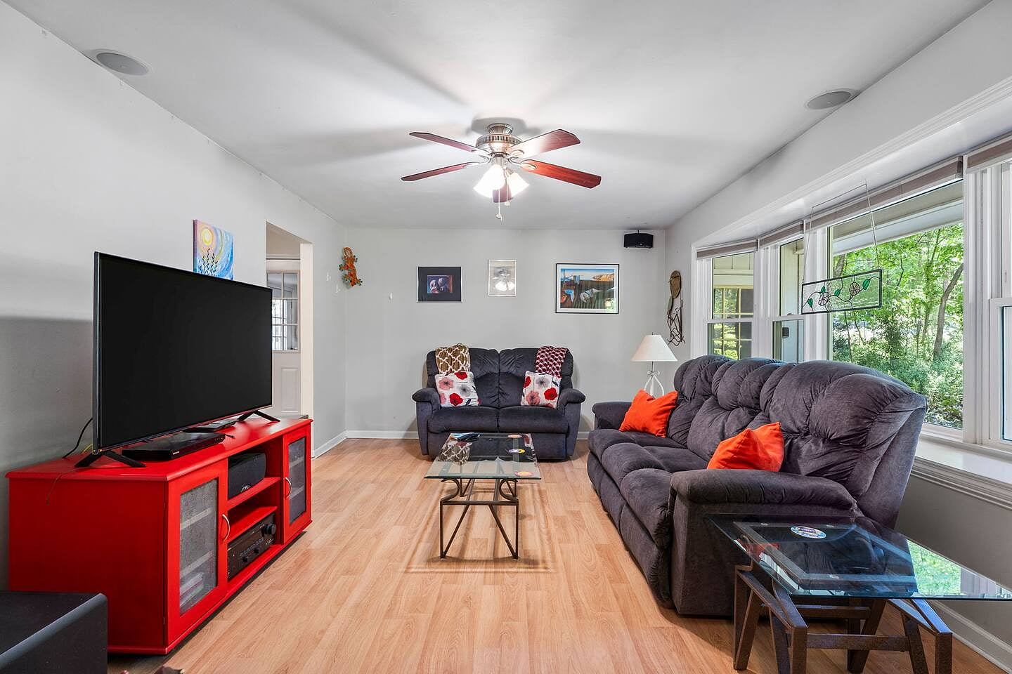 Relaxing Home w/ Fire Pit, Porch & Fenced Yard