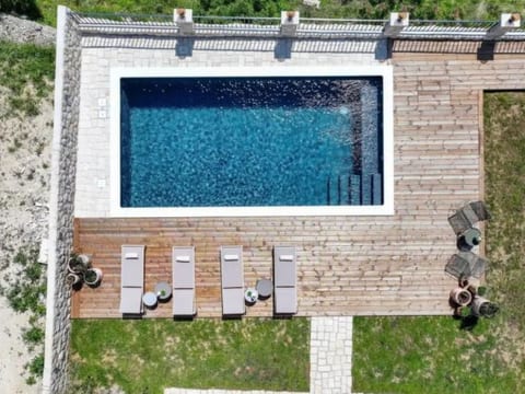 Seaview Villa Grota with swimming pool